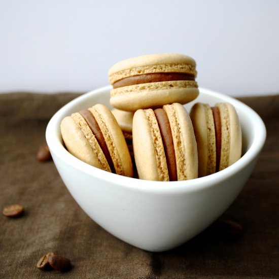 Coffee & Baileys Macarons