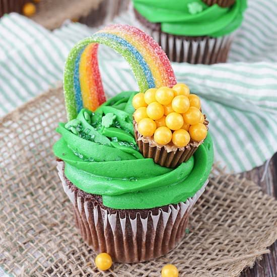 Pot of Gold Cupcakes