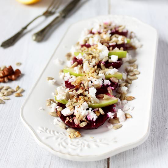 Pickled Beet and Apple Salad