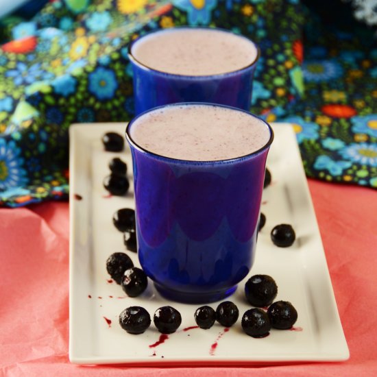 Kefir Blueberry Smoothie