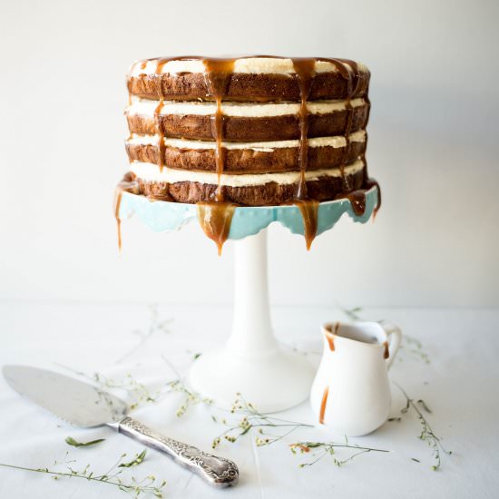 Banana and Honey Layer Cake