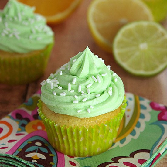 Triple Citrus Cupcakes