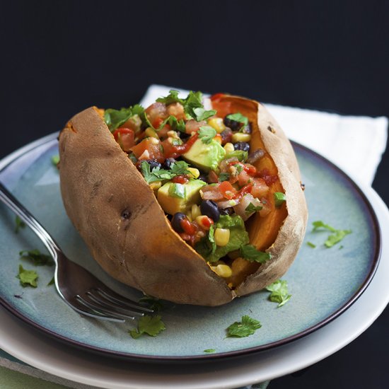 Stuffed Southwestern Sweet Potato