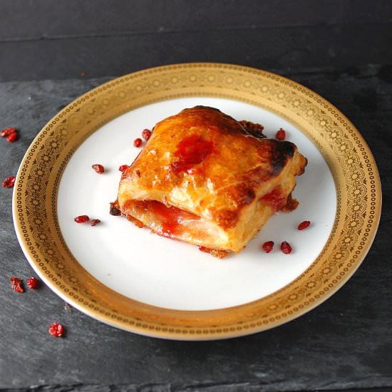 Strawberry Rhubarb Pop Tarts