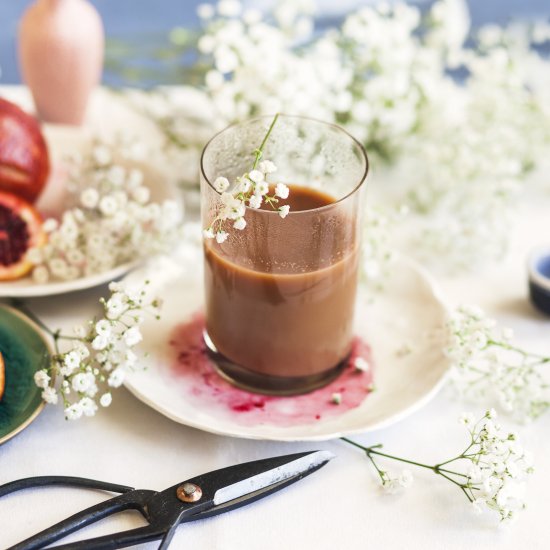 Chai Tea with Moro Blood Orange