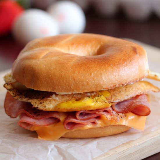 Rise and Shine Breakfast Bagel