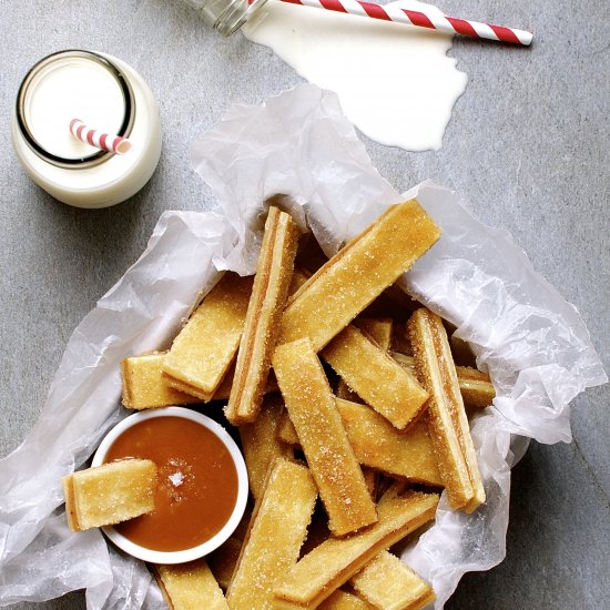 Baked Apple Pie Fries