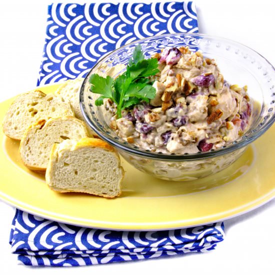 Chicken Salad with Roasted Grapes