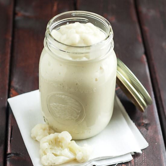 Creamy Cauliflower Alfredo Sauce