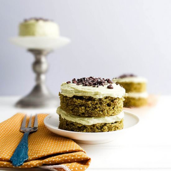 Mini Moringa Cakes