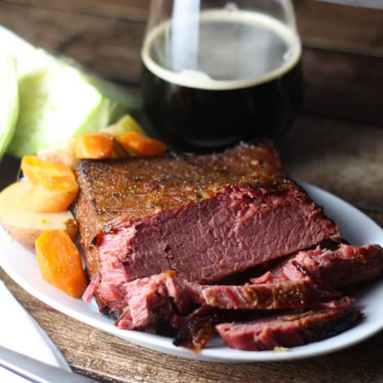 Glazed Corned Beef & Cabbage