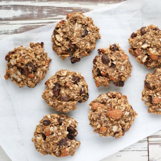 Oatmeal Raisin Breakfast Cookies