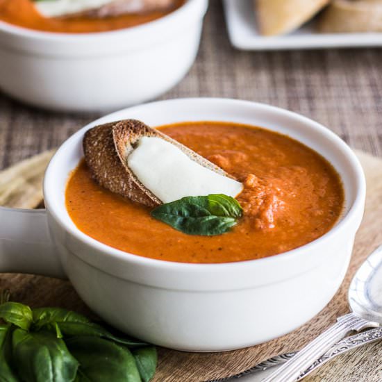 Creamy Tomato Basil Soup