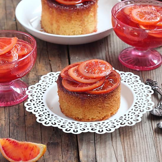 Olive Oil and Blood Orange Cake