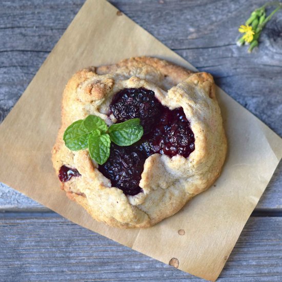 Handmade Blackberry Galette