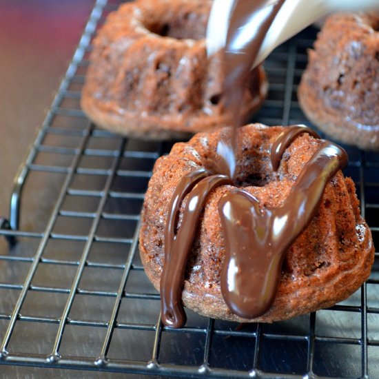 Chocolate Bundlette Cakes