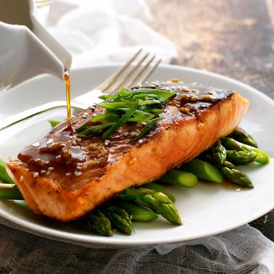 Honey Garlic Salmon