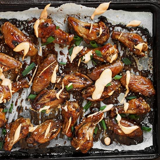 Baked Teriyaki Chicken Wings