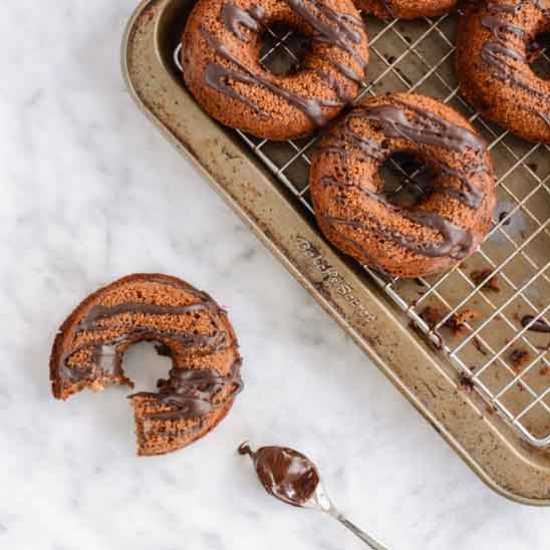 Chocolate Cinnamon Donuts