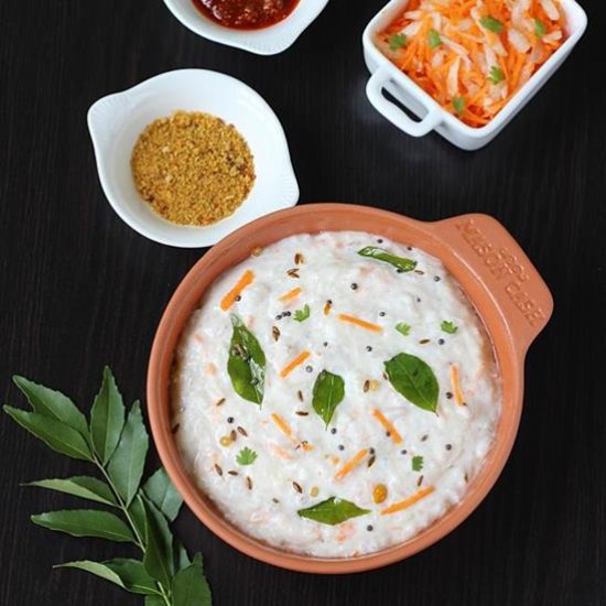 Curd rice or yogurt rice