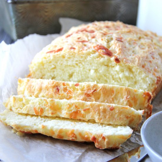 Mozzarella & Parmesan Quick Bread