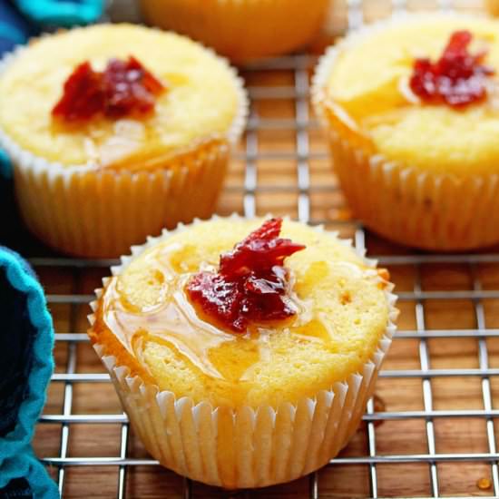 Maple Bacon Corn Muffins