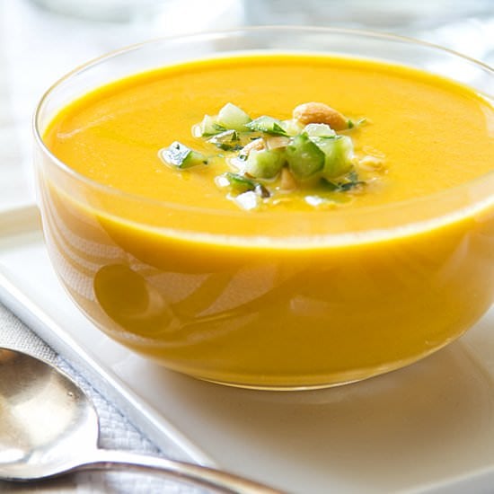 Coconut Curry Carrot Soup