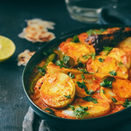 Kerala style egg curry