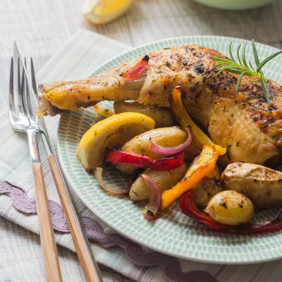 Greek Chicken with Lemon