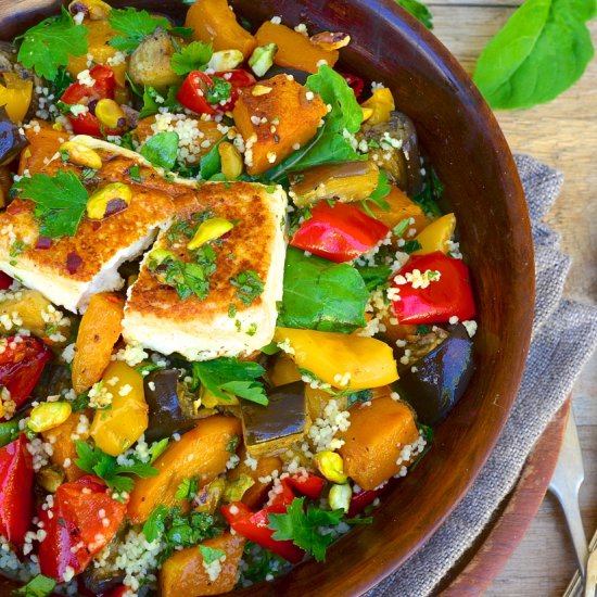 Roast Vegetable and Couscous Salad