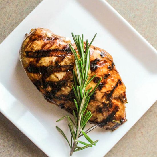 Rosemary, Soy, Balsamic Chicken