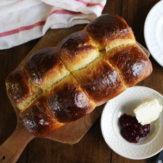 Buttery Brioche Bread