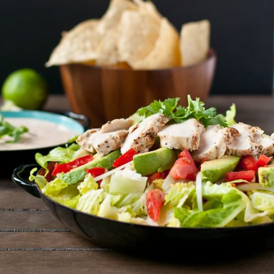 Chipotle Chicken Taco Salad