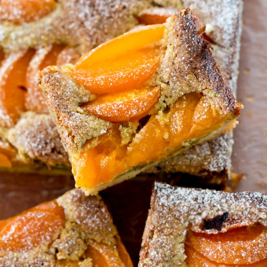 Apricot Pistachio Squares