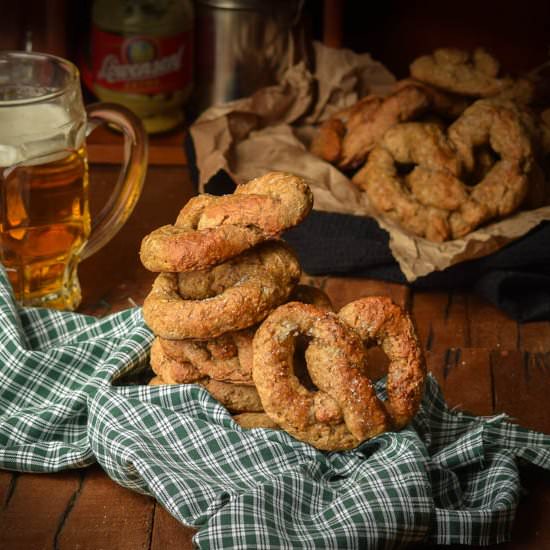 Fast Irish Soda Bread Beer Pretzels