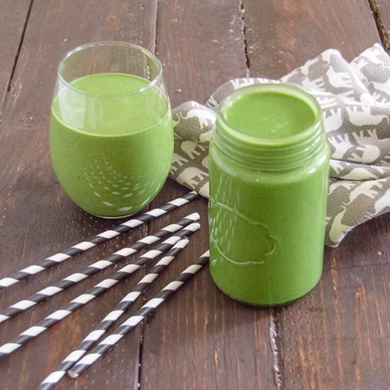 Protein Packed Shamrock Shake