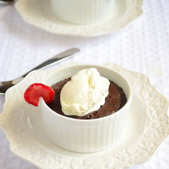 Baked Chocolate Pudding