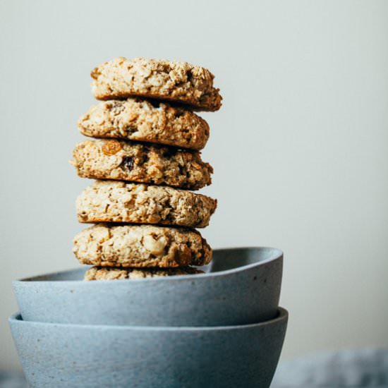 Cardamom Vanilla Breakfast Cookies