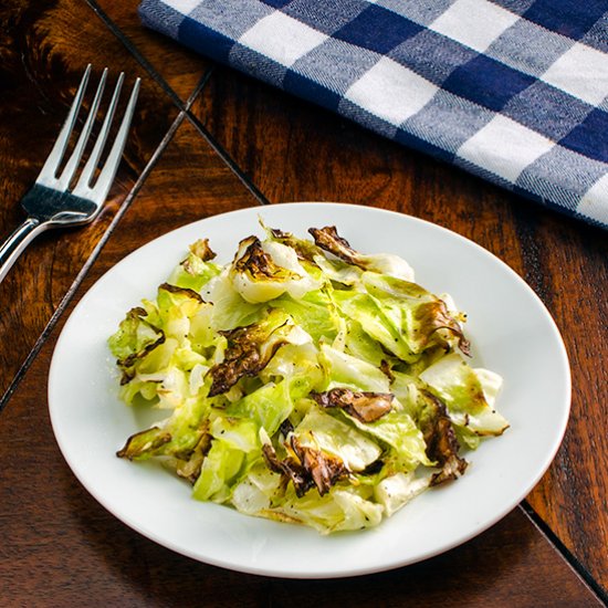 Easy and Tasty Roast Cabbage