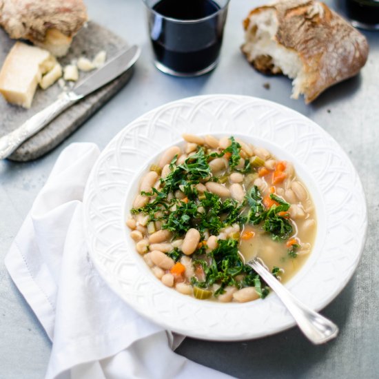 White Bean & Kale Soup