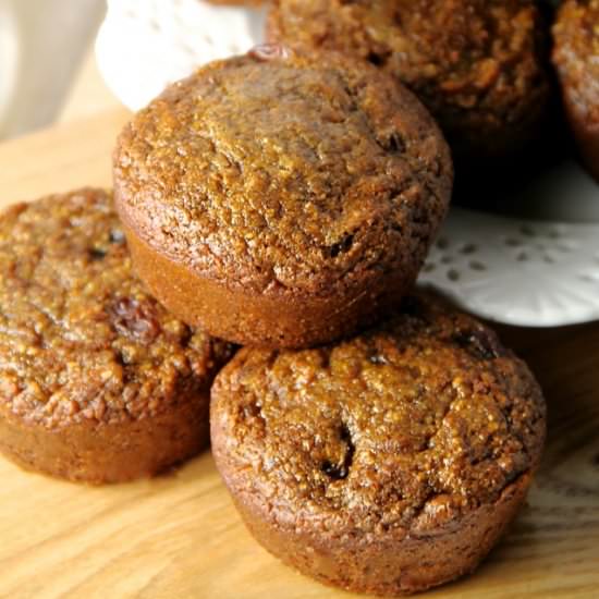 Flourless Morning Glory Muffins