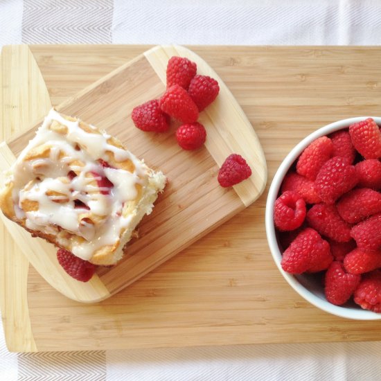 Raspberry  Sweet Rolls