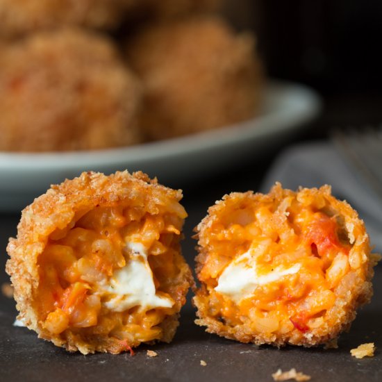 Crispy Tomato Arancini