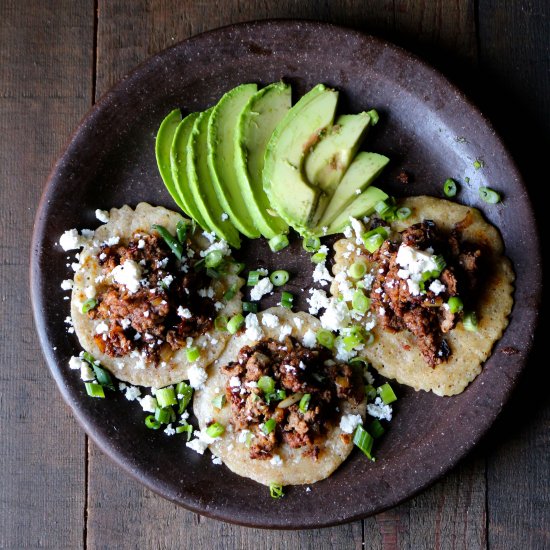 Paleo Beef Tostada