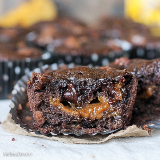 Chocolate Banana Bread Muffins