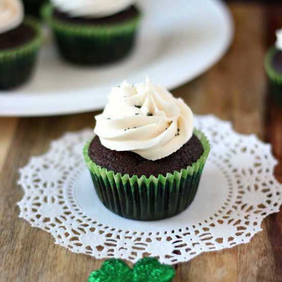 Chocolate Stout Cupcakes