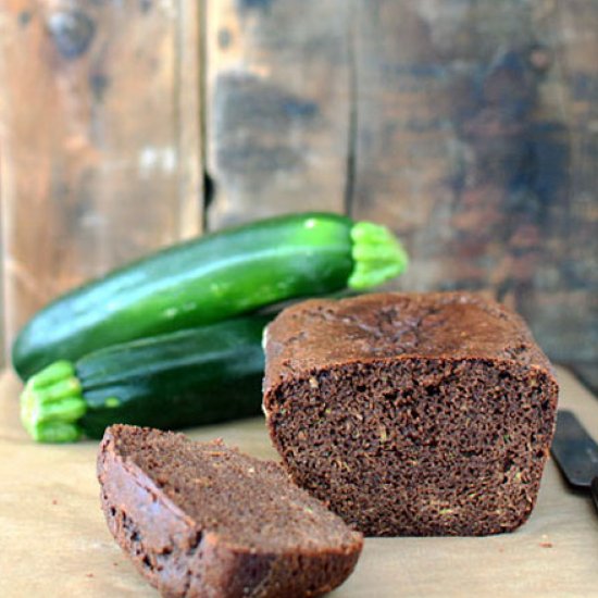 Paleo Chocolate Zucchini Bread