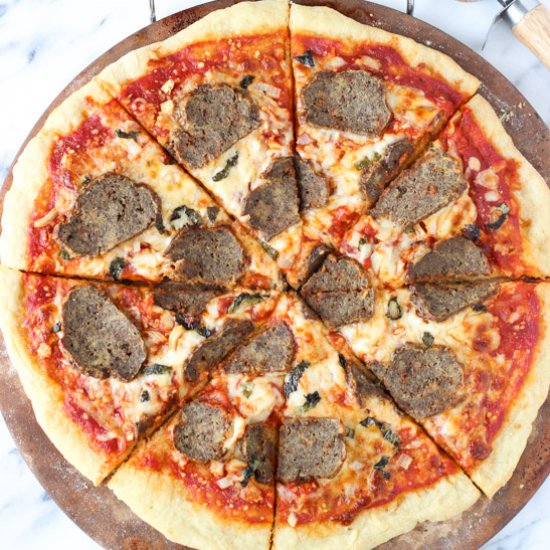 Meatball Parm Pizza