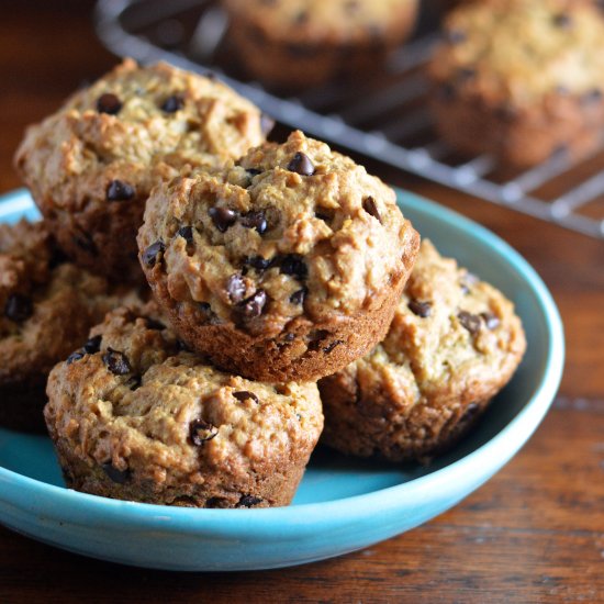 Gluten Free Oatmeal Muffins