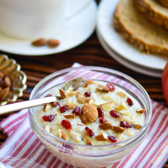 Oats and Quinoa Porridge